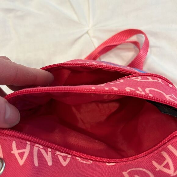 Robin Rute Women's Puntacana Red Dual Zipper Pocket Crossbody Sling Bag - Picture 6 of 8